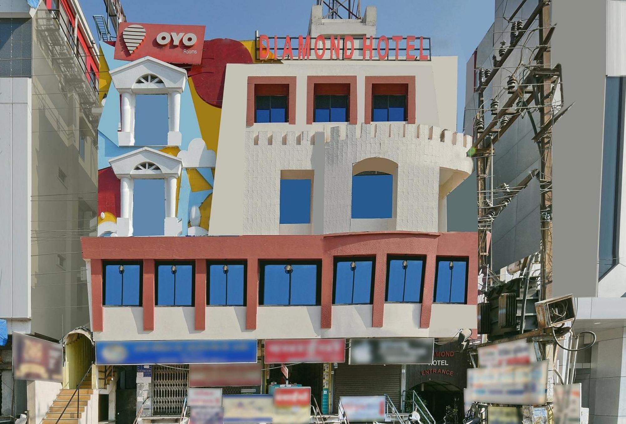 Collection O Diamond And Residences Indore Buitenkant foto