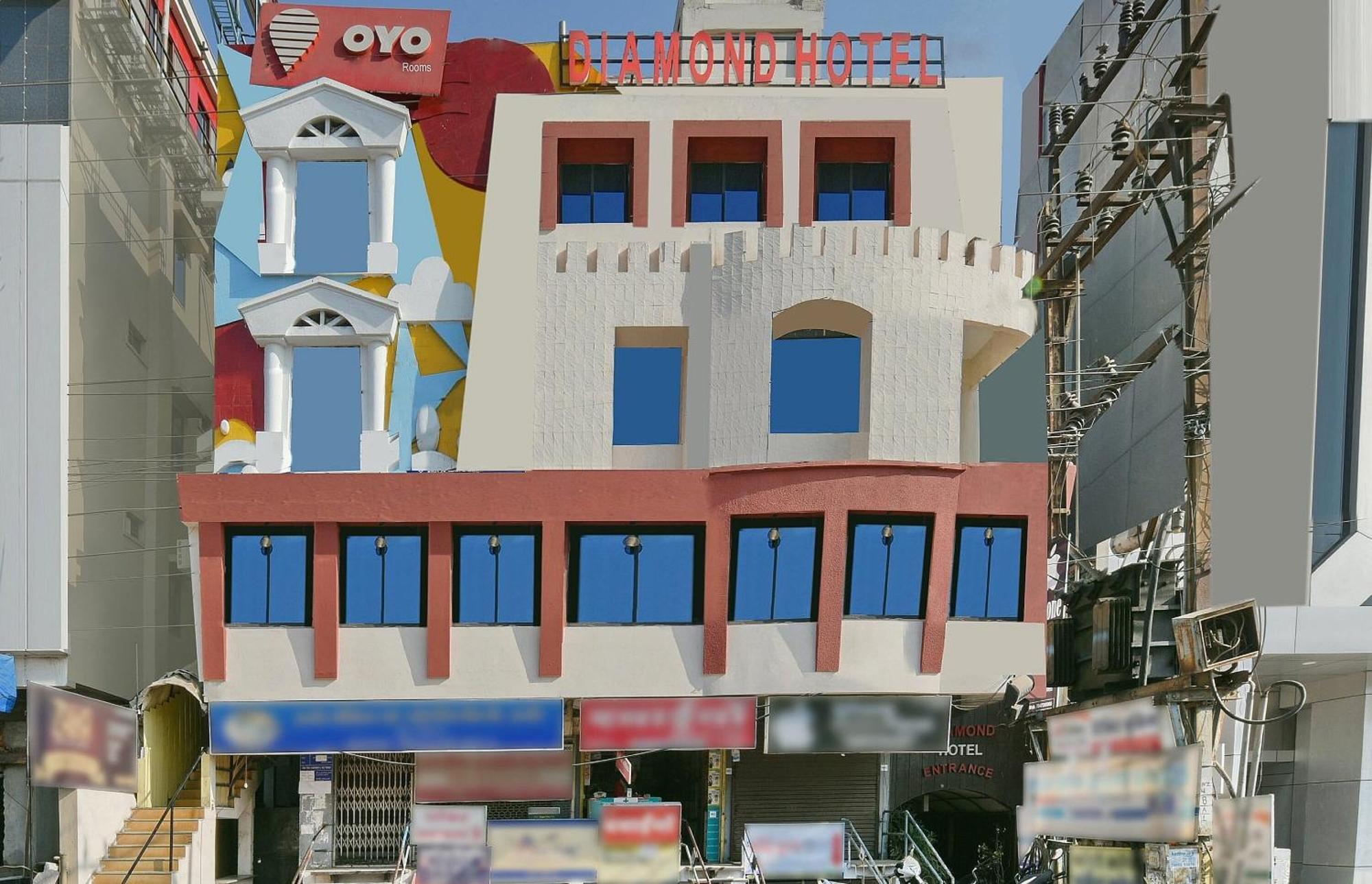 Collection O Diamond And Residences Indore Buitenkant foto